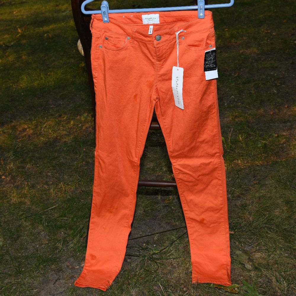 Celebrity Pink Dare You Orange Pants, Size 3